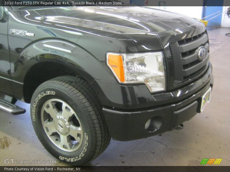 Tuxedo Black / Medium Stone 2010 Ford F150 STX Regular Cab 4x4