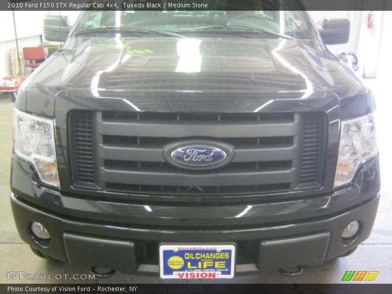 Tuxedo Black / Medium Stone 2010 Ford F150 STX Regular Cab 4x4