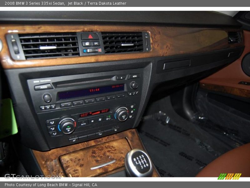 Jet Black / Terra Dakota Leather 2008 BMW 3 Series 335xi Sedan