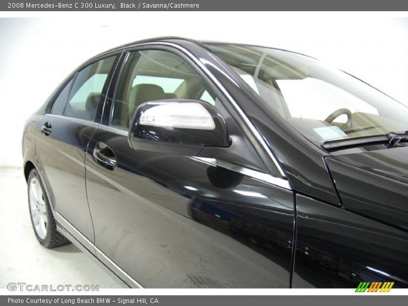 Black / Savanna/Cashmere 2008 Mercedes-Benz C 300 Luxury