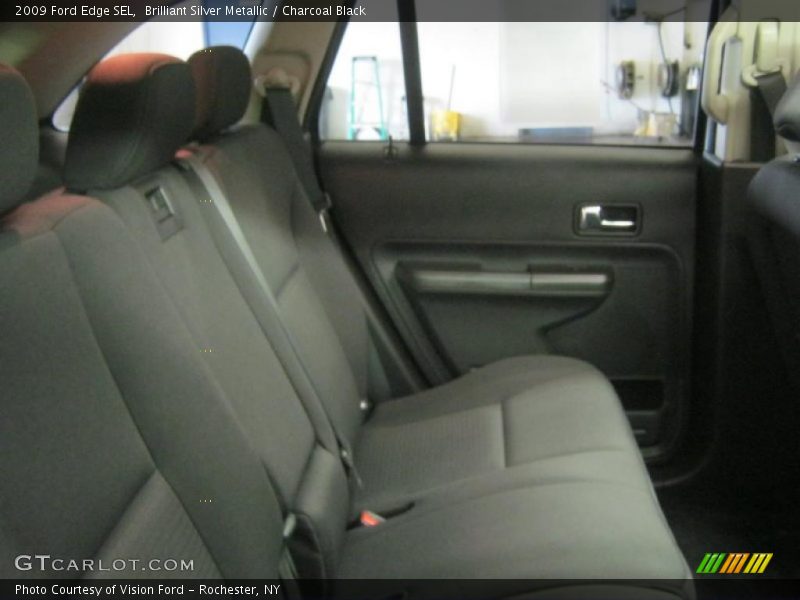 Brilliant Silver Metallic / Charcoal Black 2009 Ford Edge SEL