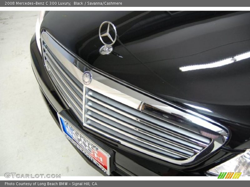 Black / Savanna/Cashmere 2008 Mercedes-Benz C 300 Luxury