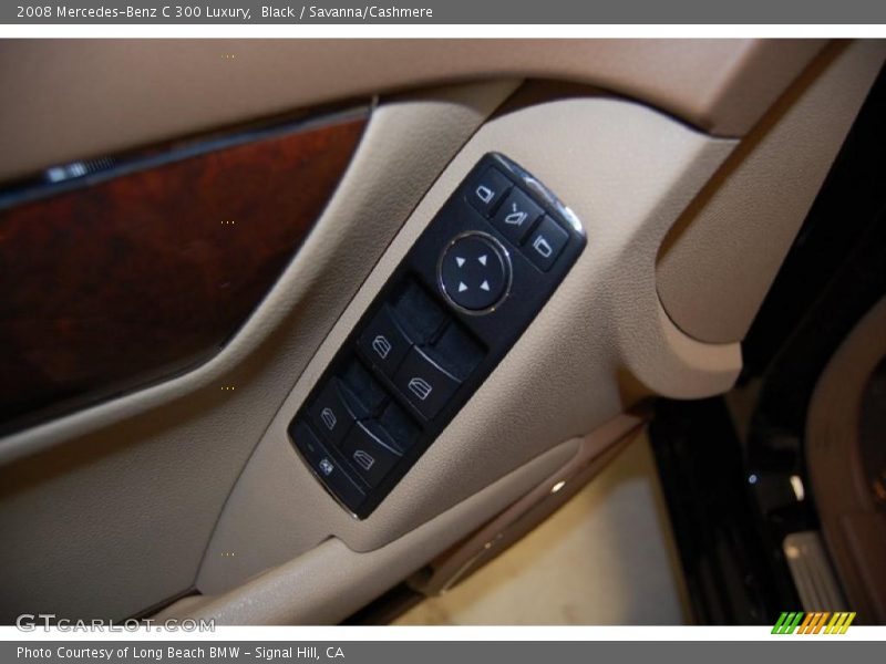 Black / Savanna/Cashmere 2008 Mercedes-Benz C 300 Luxury