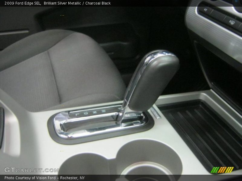 Brilliant Silver Metallic / Charcoal Black 2009 Ford Edge SEL