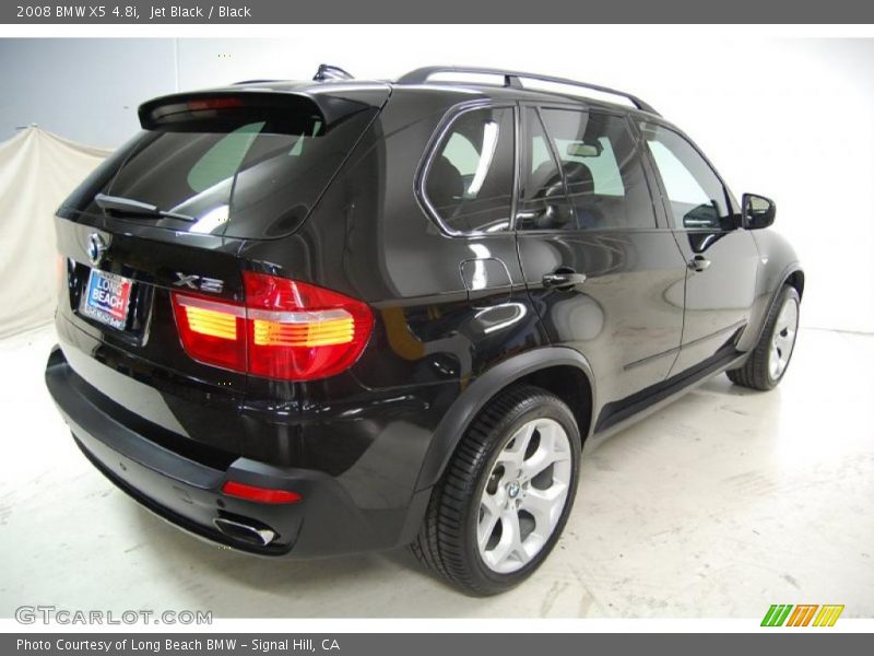 Jet Black / Black 2008 BMW X5 4.8i