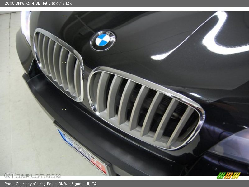 Jet Black / Black 2008 BMW X5 4.8i