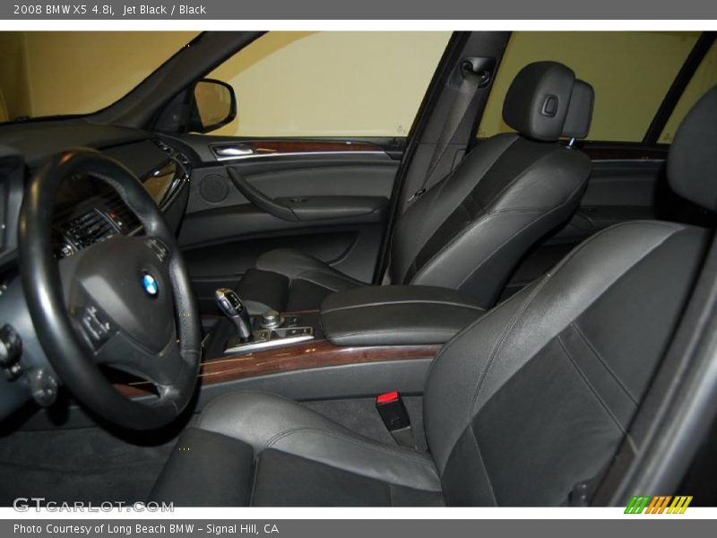 Jet Black / Black 2008 BMW X5 4.8i