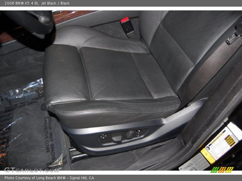 Jet Black / Black 2008 BMW X5 4.8i