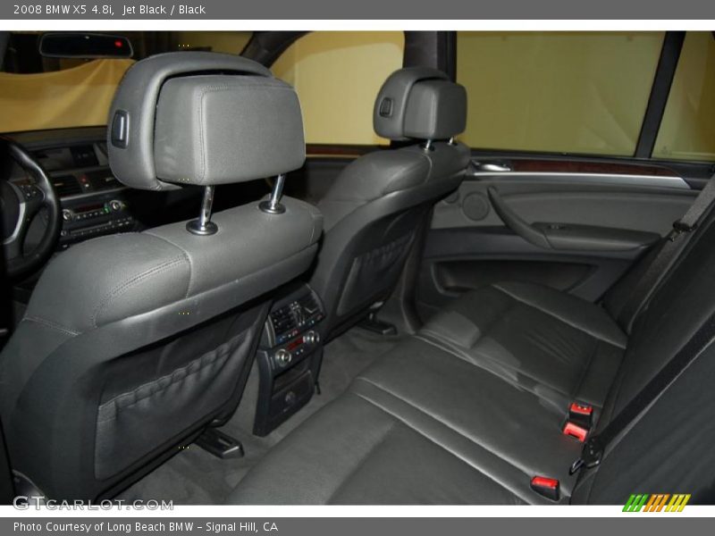 Jet Black / Black 2008 BMW X5 4.8i