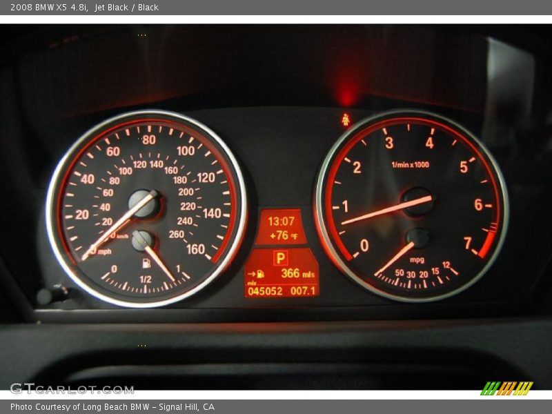 Jet Black / Black 2008 BMW X5 4.8i