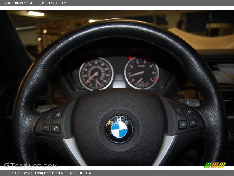 Jet Black / Black 2008 BMW X5 4.8i