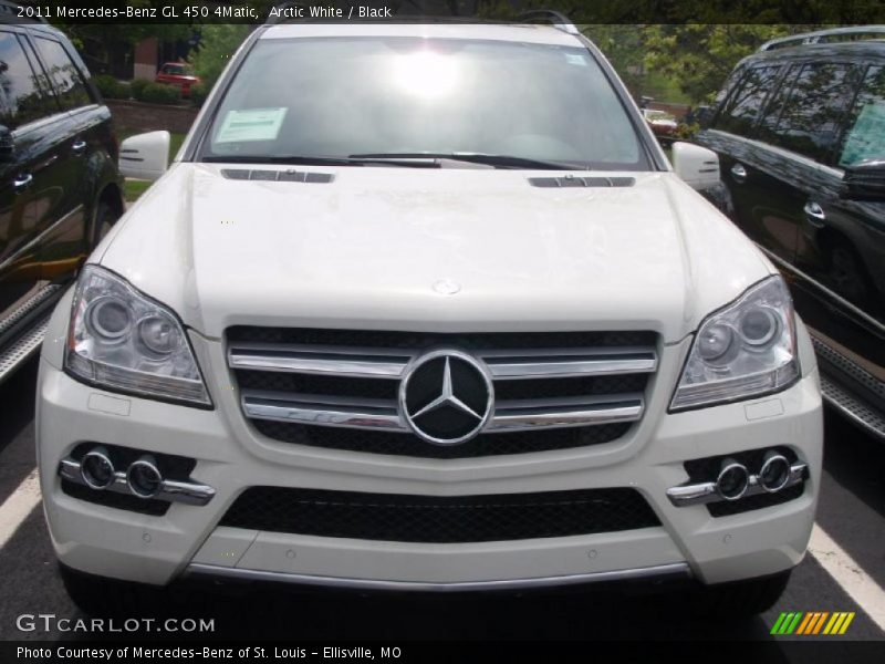 Arctic White / Black 2011 Mercedes-Benz GL 450 4Matic