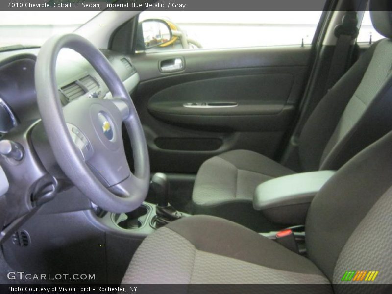 Imperial Blue Metallic / Gray 2010 Chevrolet Cobalt LT Sedan