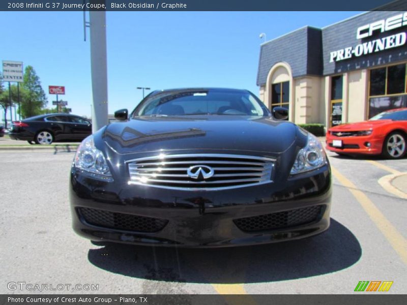 Black Obsidian / Graphite 2008 Infiniti G 37 Journey Coupe