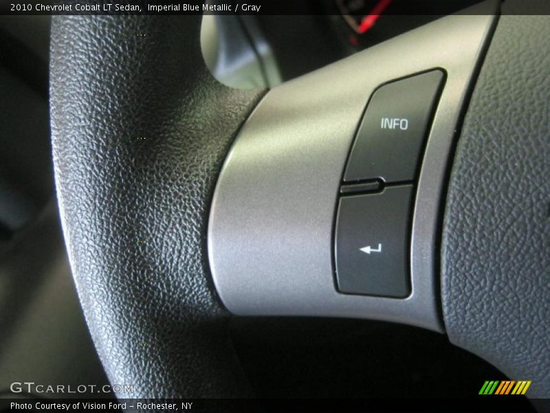 Imperial Blue Metallic / Gray 2010 Chevrolet Cobalt LT Sedan