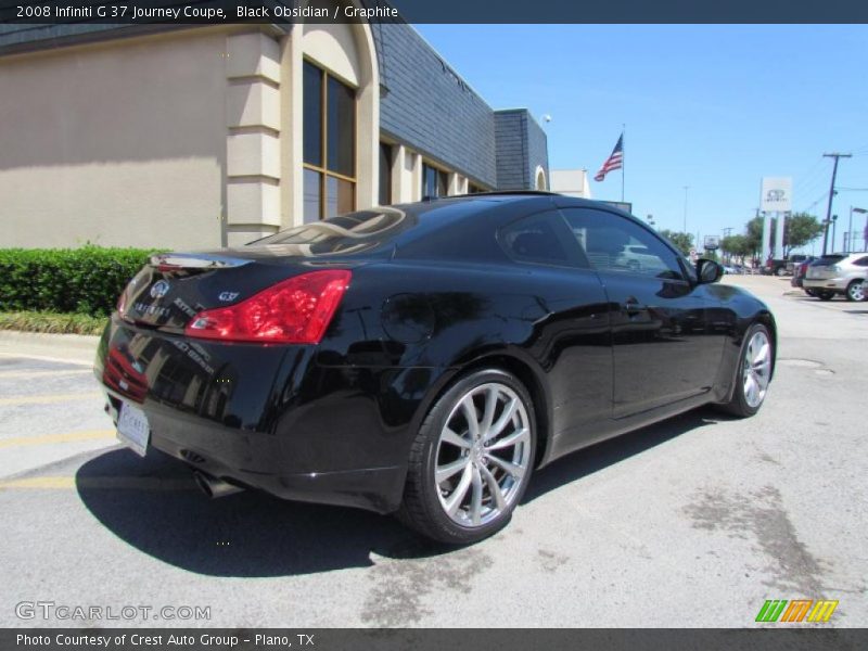 Black Obsidian / Graphite 2008 Infiniti G 37 Journey Coupe