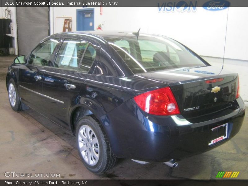 Imperial Blue Metallic / Gray 2010 Chevrolet Cobalt LT Sedan