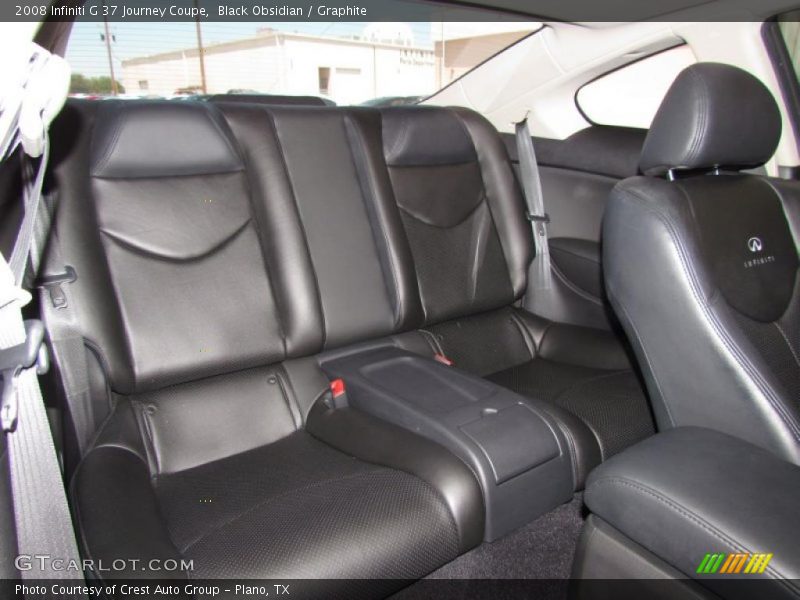 Black Obsidian / Graphite 2008 Infiniti G 37 Journey Coupe