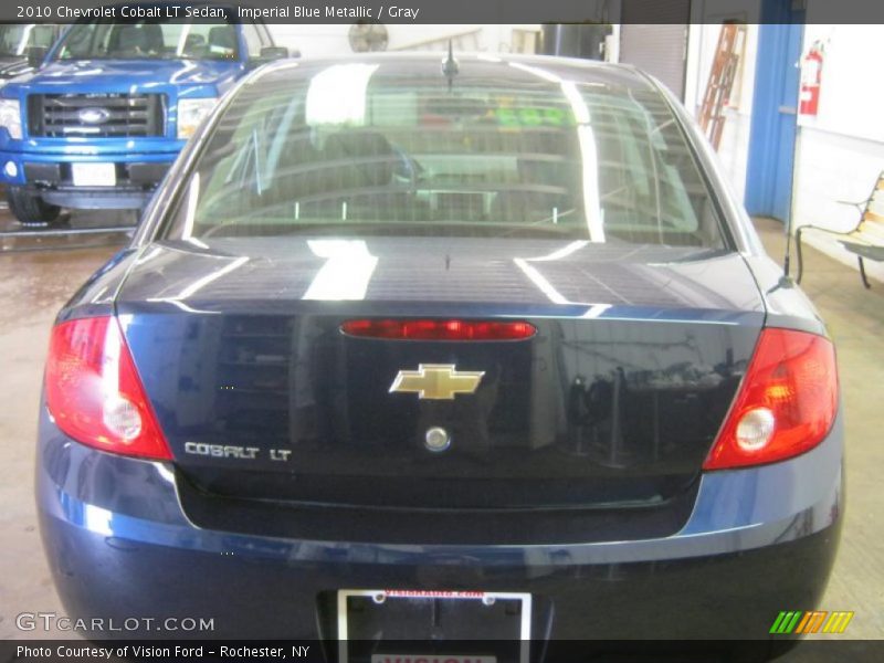 Imperial Blue Metallic / Gray 2010 Chevrolet Cobalt LT Sedan