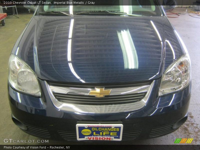 Imperial Blue Metallic / Gray 2010 Chevrolet Cobalt LT Sedan