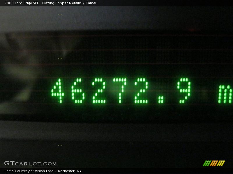 Blazing Copper Metallic / Camel 2008 Ford Edge SEL