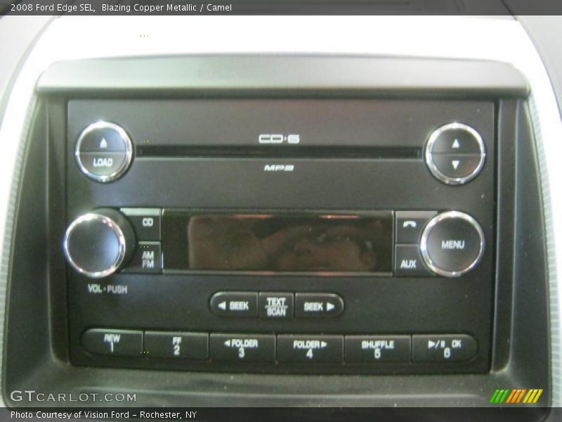 Blazing Copper Metallic / Camel 2008 Ford Edge SEL