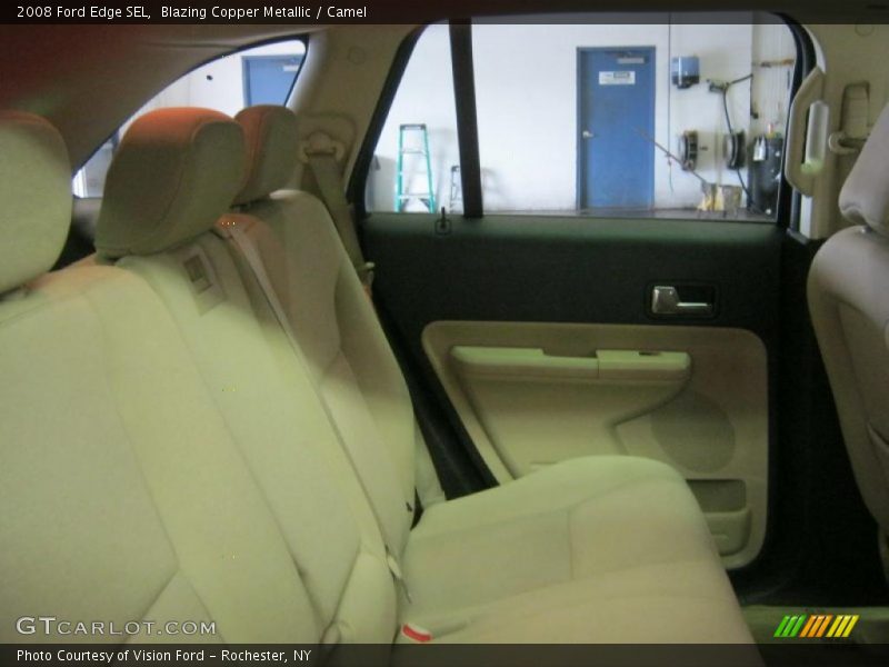 Blazing Copper Metallic / Camel 2008 Ford Edge SEL