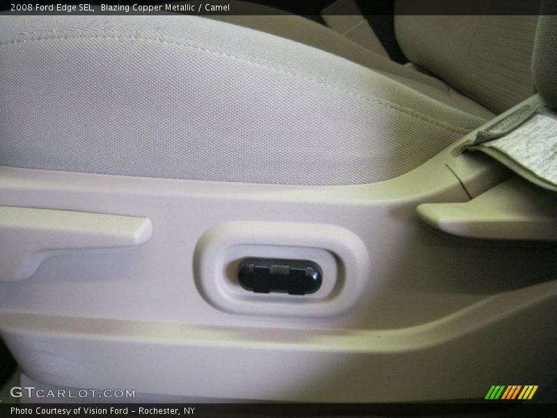 Blazing Copper Metallic / Camel 2008 Ford Edge SEL
