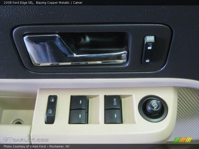 Blazing Copper Metallic / Camel 2008 Ford Edge SEL