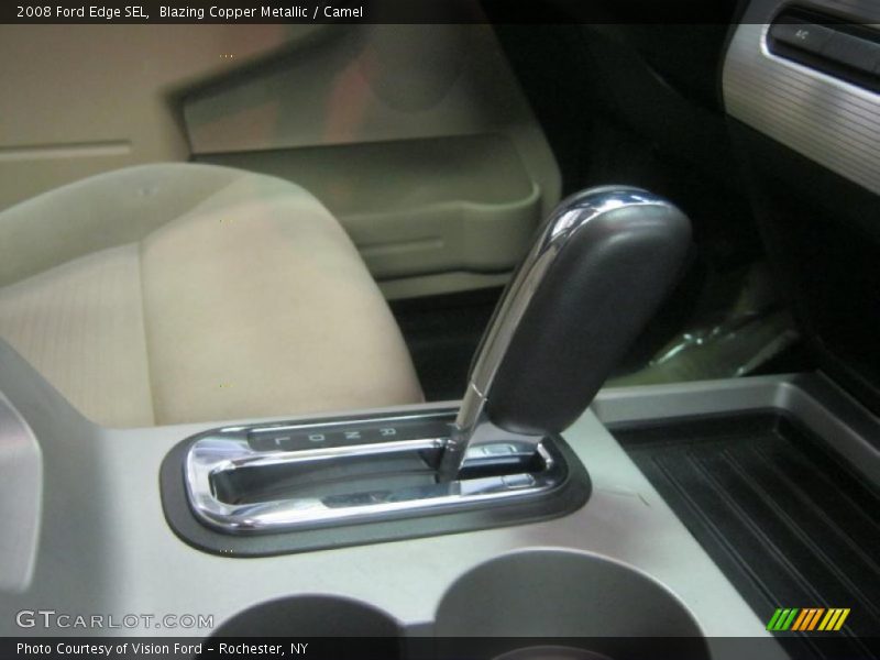 Blazing Copper Metallic / Camel 2008 Ford Edge SEL
