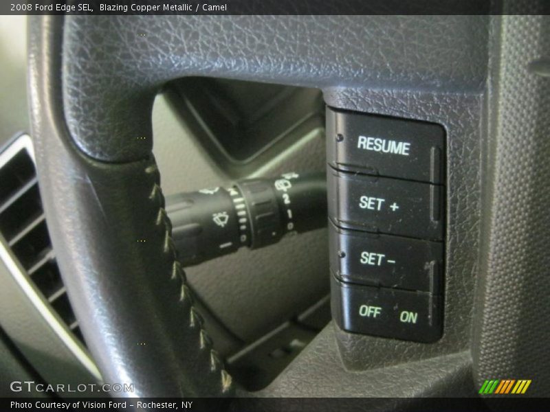 Blazing Copper Metallic / Camel 2008 Ford Edge SEL