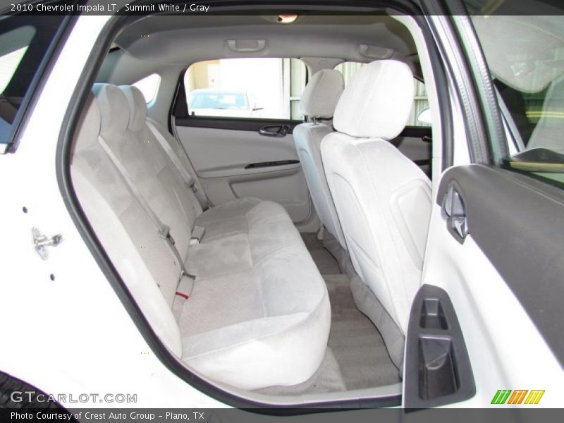 Summit White / Gray 2010 Chevrolet Impala LT