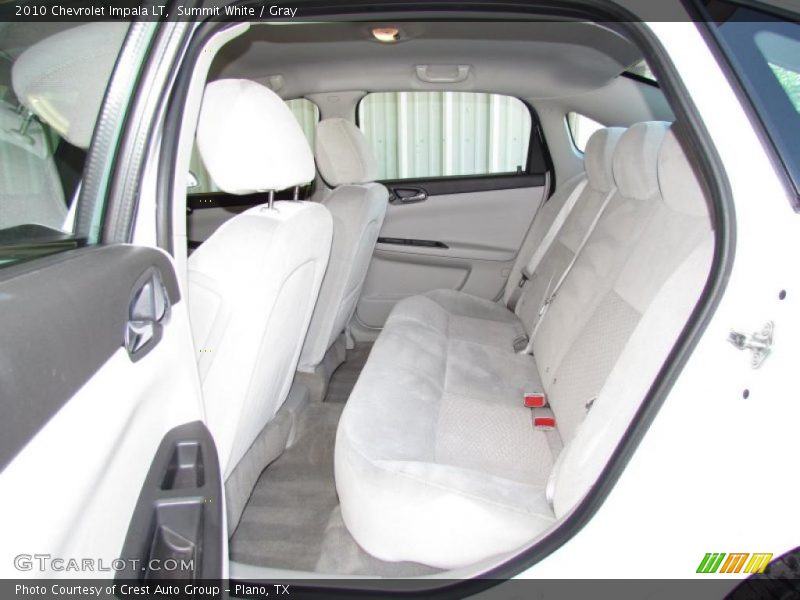 Summit White / Gray 2010 Chevrolet Impala LT