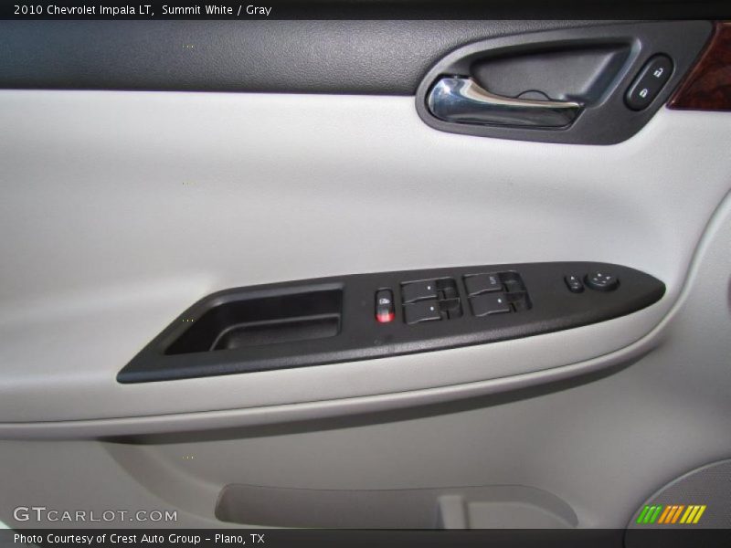 Summit White / Gray 2010 Chevrolet Impala LT