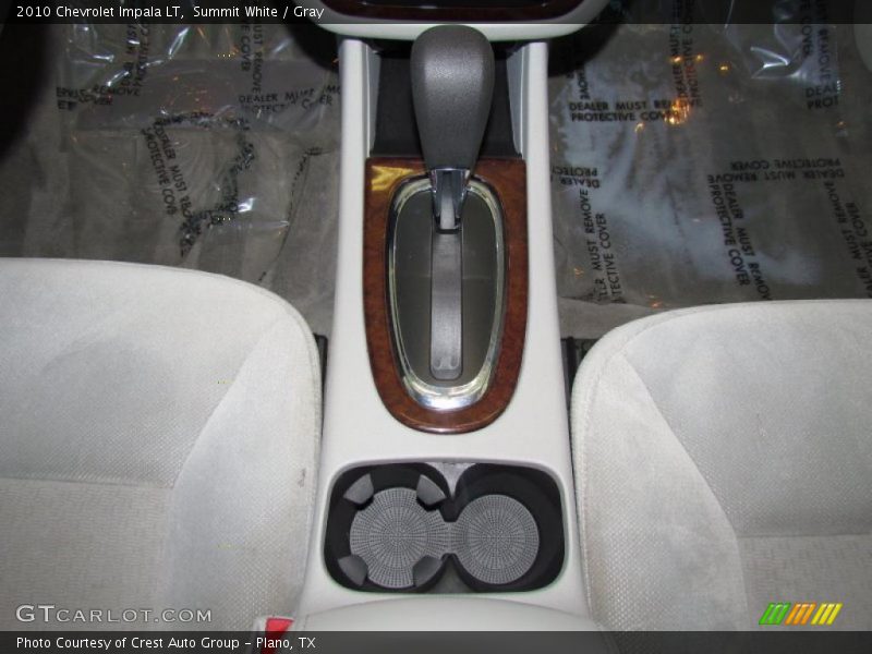Summit White / Gray 2010 Chevrolet Impala LT
