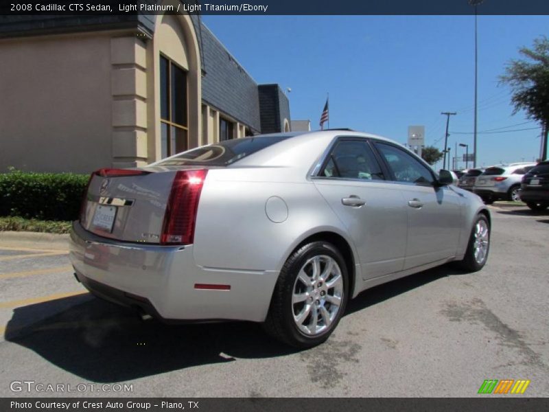 Light Platinum / Light Titanium/Ebony 2008 Cadillac CTS Sedan