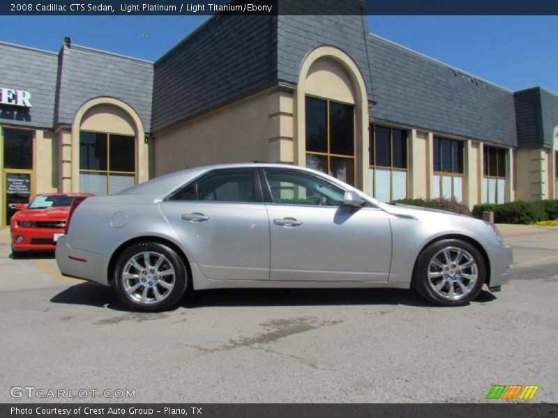 Light Platinum / Light Titanium/Ebony 2008 Cadillac CTS Sedan