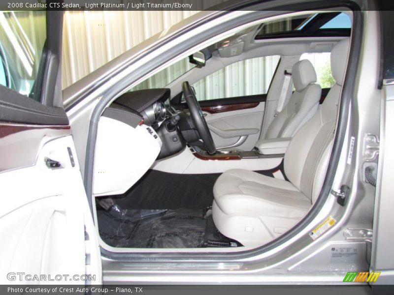 Light Platinum / Light Titanium/Ebony 2008 Cadillac CTS Sedan