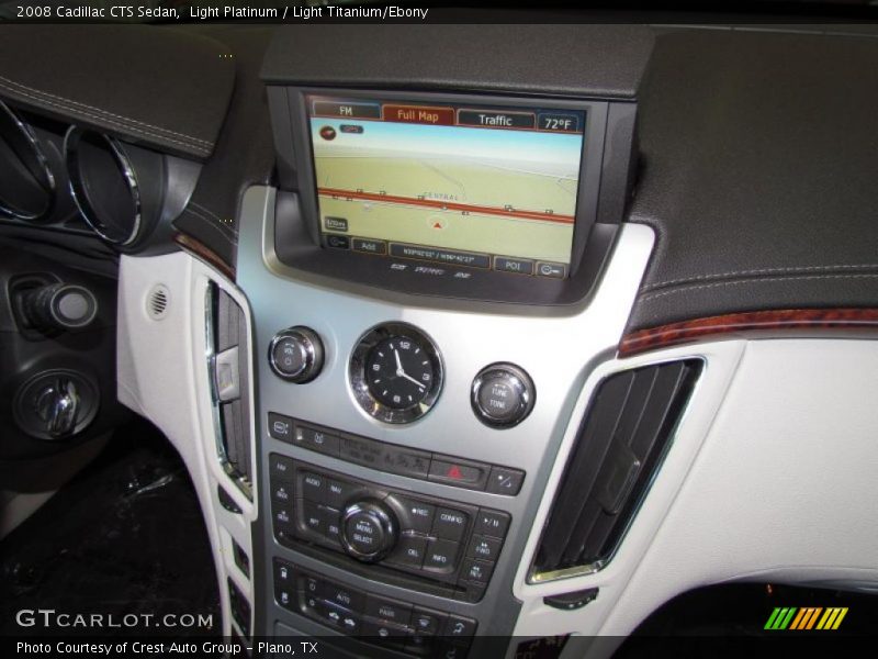 Light Platinum / Light Titanium/Ebony 2008 Cadillac CTS Sedan