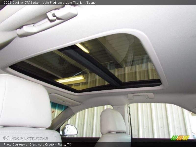 Light Platinum / Light Titanium/Ebony 2008 Cadillac CTS Sedan