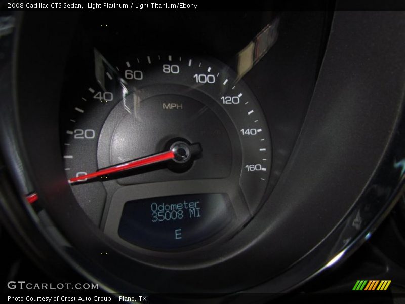 Light Platinum / Light Titanium/Ebony 2008 Cadillac CTS Sedan
