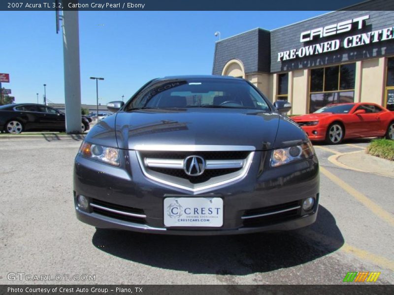 Carbon Gray Pearl / Ebony 2007 Acura TL 3.2