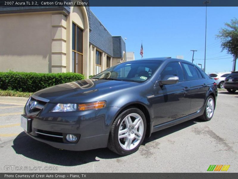 Carbon Gray Pearl / Ebony 2007 Acura TL 3.2