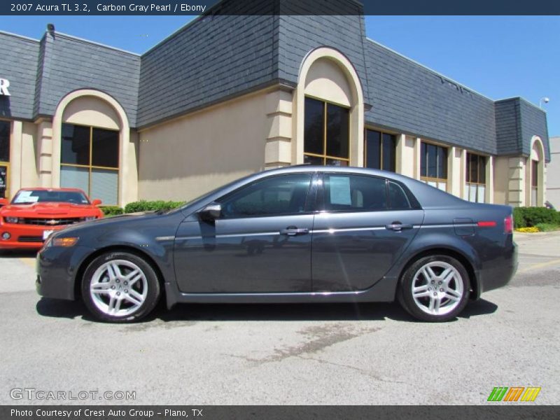 Carbon Gray Pearl / Ebony 2007 Acura TL 3.2