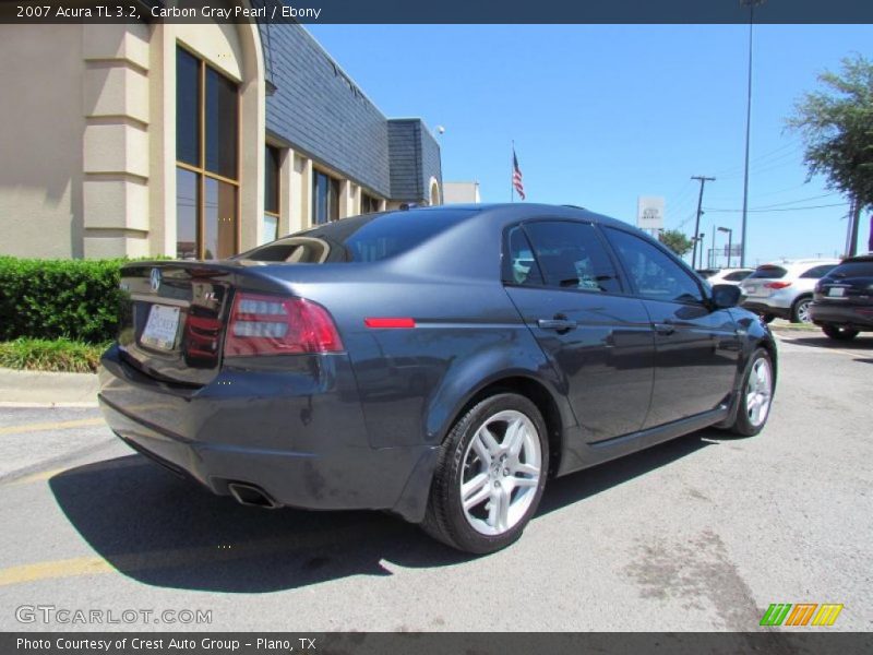 Carbon Gray Pearl / Ebony 2007 Acura TL 3.2