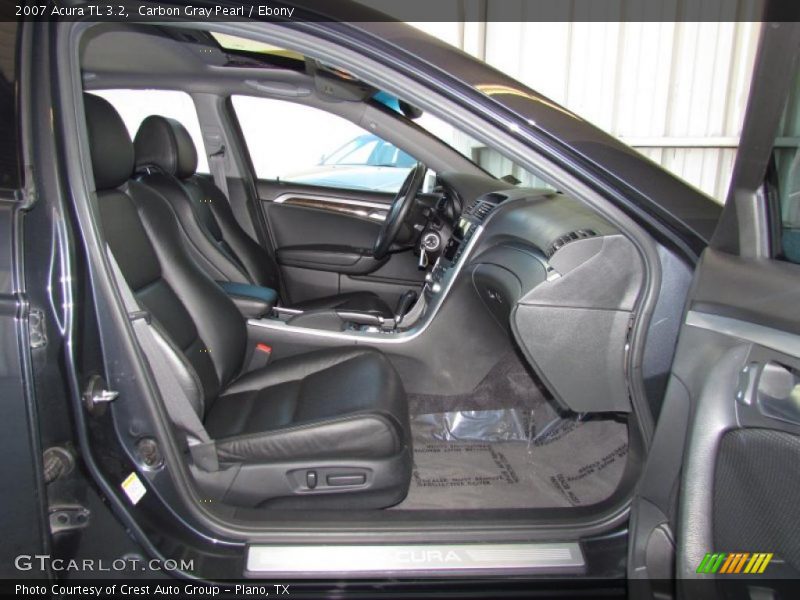 Carbon Gray Pearl / Ebony 2007 Acura TL 3.2
