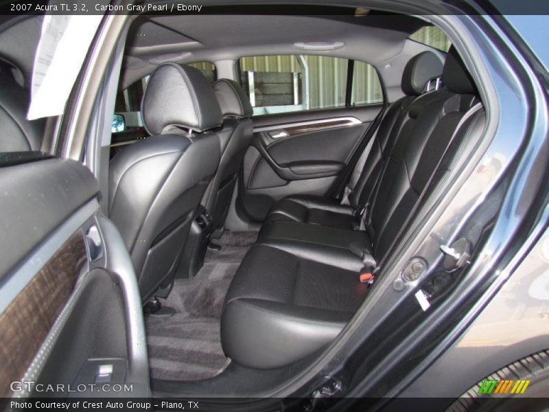 Carbon Gray Pearl / Ebony 2007 Acura TL 3.2