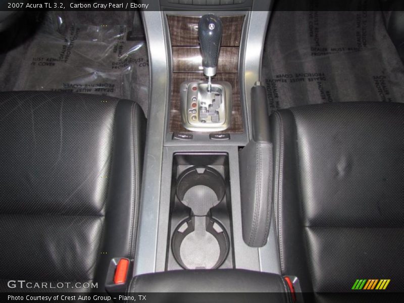 Carbon Gray Pearl / Ebony 2007 Acura TL 3.2