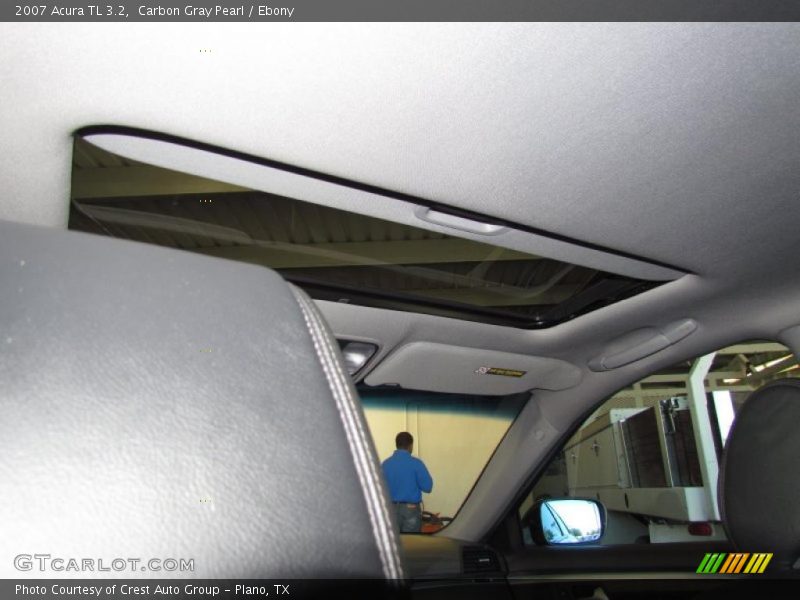 Carbon Gray Pearl / Ebony 2007 Acura TL 3.2