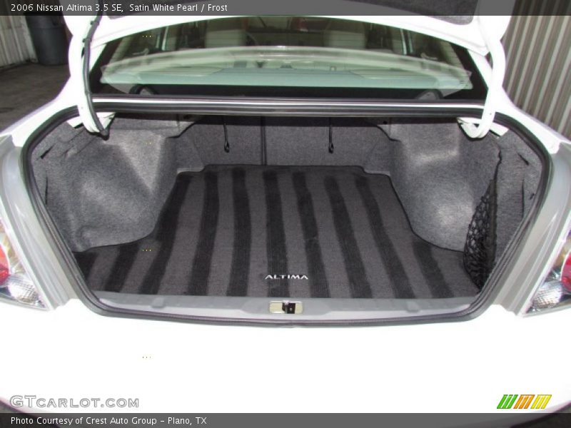 Satin White Pearl / Frost 2006 Nissan Altima 3.5 SE